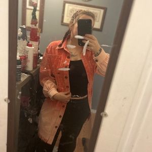 Distressed Jacket dress